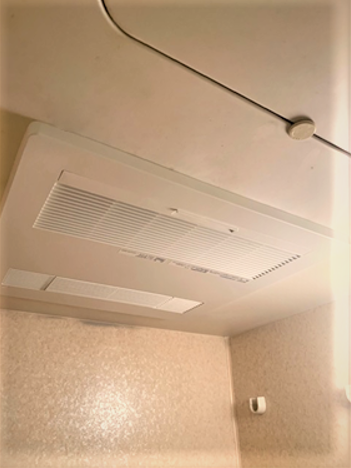 浴室換気扇から浴室暖房乾燥機へ – パナソニック FY-13UGP4D