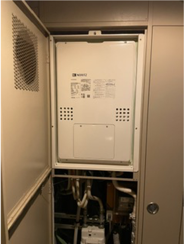温水暖房付給湯器取替工事 大阪ガス 135−N236 から ノーリツ GTH-CP2461SAW6H-H-1BL